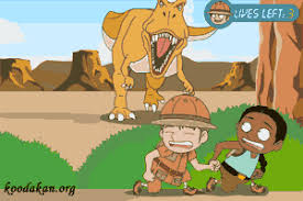 داستان کودکانه در جستجوی دایناسور